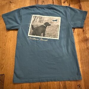 Southern Marsh “Black Lab” tee in slate